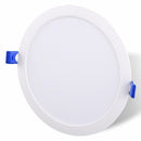 Panel Led Empotrado Circular Blanco 12W Luz Fria