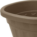 Jardinera para Baranda de Polipropileno 21x25 cm Taupe
