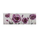 Oleo Florales 120X40 Cm
