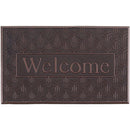 Limpiapies Welcome 45x75 cm Caucho Gris