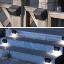 Aplique Led Guia Solar O Pila Exterior Ip44 Luz Fria