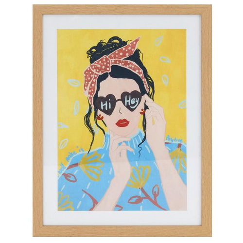 Cuadro Girl 33x43 cm.