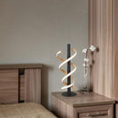 Lampara Mesa Led Marina Negro 21X49 Cm