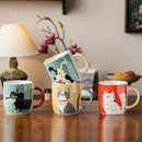 Taza 350 Ml Ceramica Gatos/Perros Colores Surtidos