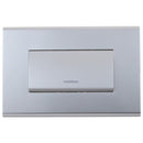 Interruptor simple 9/12 10 A Clio Gris