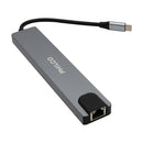 Adaptador Multipuerto 8 En 1 Usb Tipo C Hub