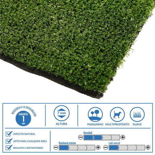 Pasto Sintetico 1X1 Mt 7Mm Pdq