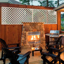 Enrejado Pvc 122X244 Cm Blanco