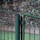 Poste Refuerzo Metalico Para Reja Modular 131 Cm Jardin