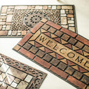 Limpiapies Welcome 45X75 Cm Caucho Multicolor