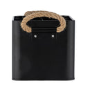 Organizador de Bano 13x12.5x19 cm 2.37 l Negro