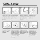 Retenedor Puerta Magnetico Seguridad Hogar Y Oficina