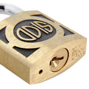 Candado 25 mm Bronce con Llaves