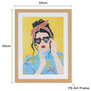 Cuadro Girl 33x43 cm.