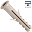 Tarugo de plastico No 6 10 unidades