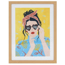 Cuadro Girl 33x43 cm.