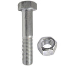Perno hexagonal metrico 8.8 c/tuerca M8 x 40 mm zincado 2 unid