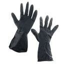 Guante De Albanil De Goma Talla Unica Negro