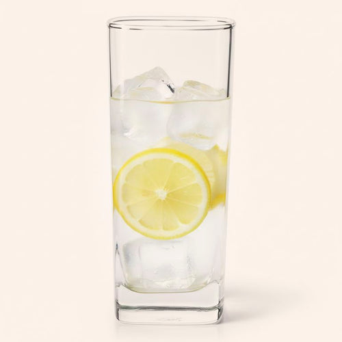 Set 6 Vasos Alto de Vidrio 350 ml Transparente