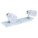 Barra Led Cebra 2 Luces 1 Metal