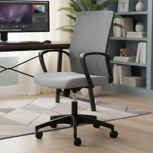 Silla Pc Happy Gris