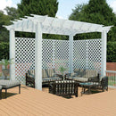 Enrejado Pvc 122X244 Cm Blanco