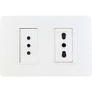 Enchufe 10A + 10/16A Luzica Bc