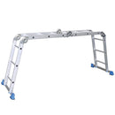 Escalera Multiproposito Articulada Aluminio 3.19 m 12 Peldanos