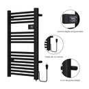 Secador Toallas Para Baño Programable Radiacion Vesubio Negro