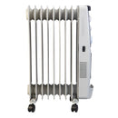 Calefactor 2200 W Oleoelectrica Rb 2209Tp Gris
