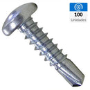 Tornillo Autoperforante Metal 3/4 Pulg 8 Mm 100 Unidad(Es)