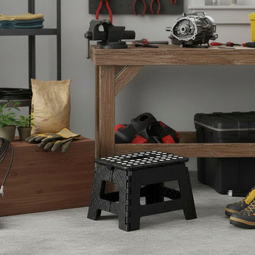 Piso plegable Oxi Negro 21.6x31.5x25.4 cm