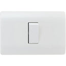Interruptor simple 9/12 16 A Genesis Blanco