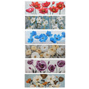 Oleo Florales 120X40 Cm