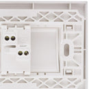 Interruptor simple 9/12 10 A Clio Blanco
