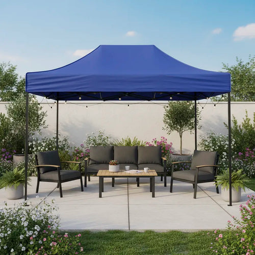 Toldo Plegable 2X3 Metros Azul
