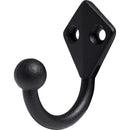 Gancho Para Percha Sencillo Zinc Negro
