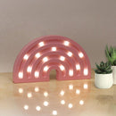 Letrero Deco Led Arco Rosa