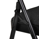 Silla Plegable con Asa Cadiz Negro 89x46x49 cm