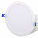 Panel Led Empotrado Circular Blanco 12W Luz Calida