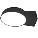 Aplique led Lagan Luz Natural negro