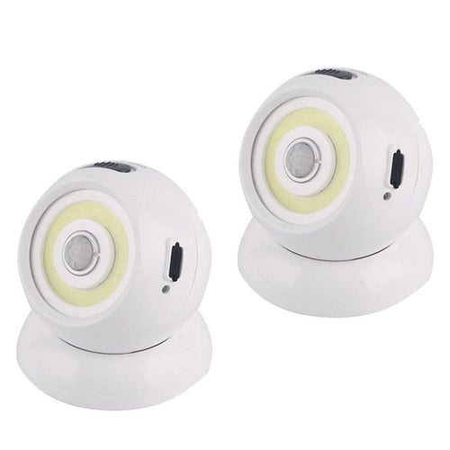 Set 2 Linternas Led Recargables Con Sensor