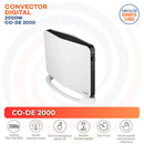 Convector Conveccion Co-De 2000 Blanco