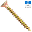 Tornillo Tirafondo Cabeza Phillips Madera 1 1/4 6 mm 144 unidad(es)