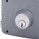 Cerradura de sobreponer 3 pitones gris 2201
