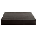 Repisa Mural MDF 1 Nivel(es) 25x25x25 cm Chocolate