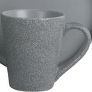 Juego de Loza 16 Piezas Ceramica Marmol Gris