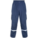 Pantalon Trabajo Cargo Azul