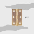 Set Bisagras L38 1,5 Zincado 2 un