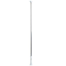 Barra Cortina Bano Extensible 110 a 200cm Aluminio